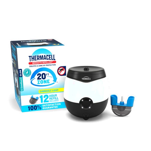 Thermacell E-Series Rechargeable Mosquito Repeller with 20’ Mosquito Protection Zone; Bug Spray Alternative; Scent Free