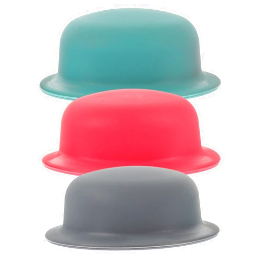 VINTORKY 3pcs Silicone Pot Lid Cover Cookware Lid Knobs Pan Cover Handle Saucepan Lid Knob Pan Lid Replacement Knob Silicone Pot Lid Handle Pot Cover Top Hat Pot Handle Cover