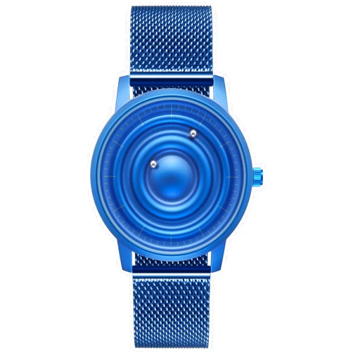 EUTOUR Stainless Steel Magnetic Watch Corona Style Quartz Watch Business Casual Fashion Watch Stainless Steel Strap Watch