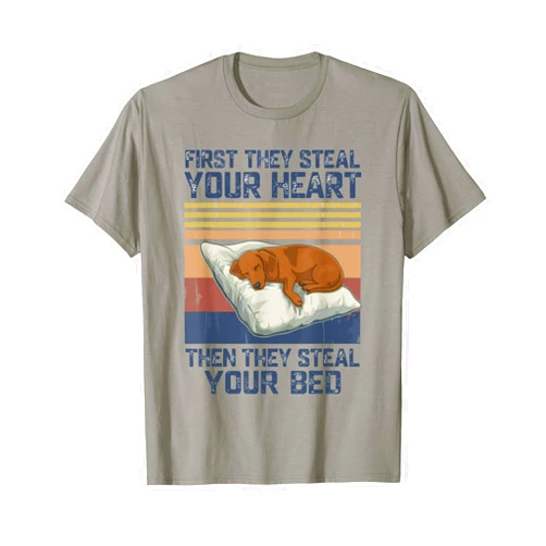 Dachshund Gifts For Dogs Lovers Tee Funny Dachshund Pet Lovers Dog Owner Men Women T-Shirt