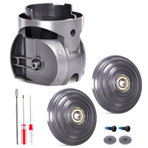 WYWY.Wide Upgraded Ball Wheel+ High Torque Cleaner Head Connector Compatible with Dyson Outsize/V10/V11/V15/XL Head Cordless Vacuum Replacement Parts 100w Accessories