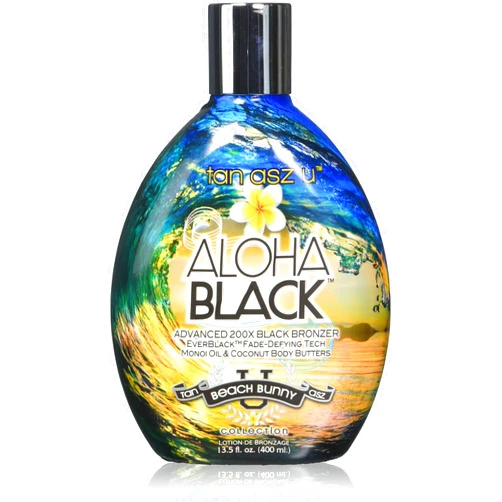 Tan Asz U ALOHA BLACK Advanced 200X Black Bronzer - 13.5 oz.