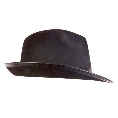 Kangaroo One Classic Fedora Hat for Men & Women – Vintage Felt Wide Brim Fedora Dress Hat for Men for Casual Wear, Party