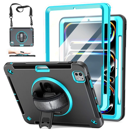 Miesherk STOCK Case for iPad Pro 13 Inch 7th Generation 2024: Military Grade Cover for iPad Pro 13