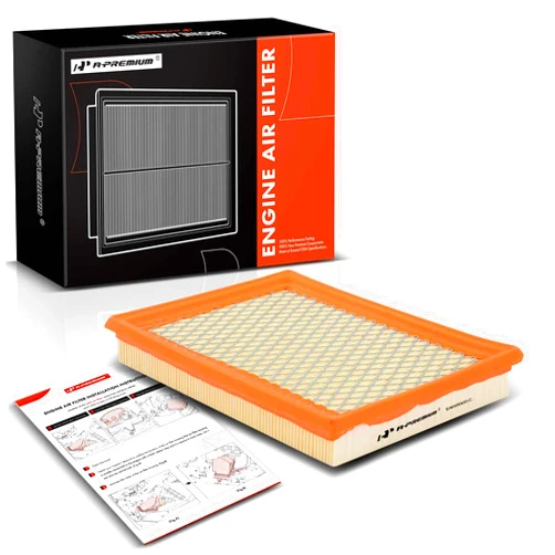 A-Premium Engine Air Filter Compatible with Nissan & Infinit Models - Rogue, Sentra, 300ZX, Juke, FX35, FX37, FX50, M56, Q50, Q60, Q70, Q70L, QX70