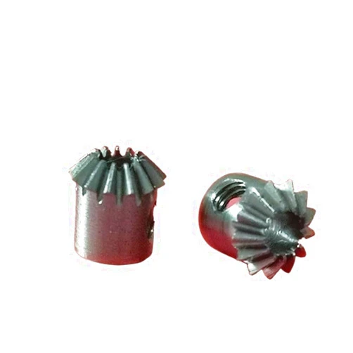 Xuulan-Bevel Gears 2PCS 0.5 Module 13 Teeth Bevel Gear 3mm Inner Hole Steel Gear 0.5M 13T Copper Bevel Gear 90 Degree Transmission Gear (Color : Steel Gear, Size : 3mm bore)