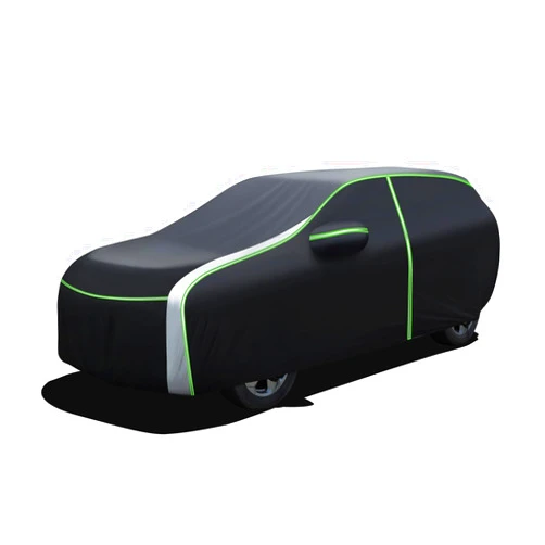 Mixsuper Liner Car Cover for Mazda CX-5 2013-2025 / Mazda CX-50 2023-2025, Full Car Cover All Weather Car Covers for CX5 CX50, Waterproof Outdoor Cover with Zipper Door Reflective Strips