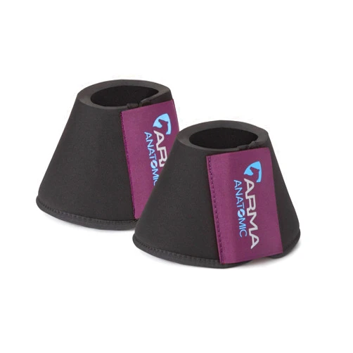 Shires Arma Neoprene Over Reach Boots Plum X-Full