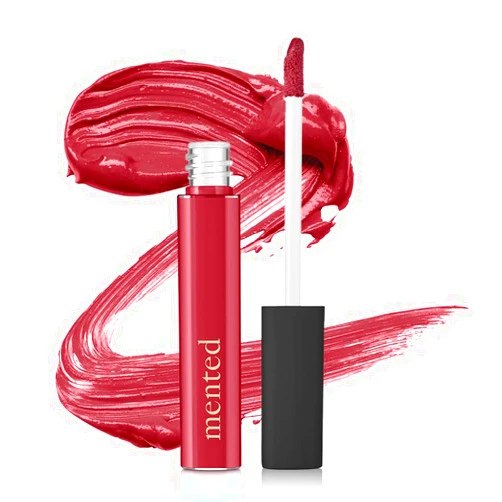 Mented Cosmetics Lip Gloss for Women Tinted Lip Balm Stain, Long Lasting Buildable Moisturizing Lipgloss Lipstick Topper, Made in USA, Cruelty Free Vegan Makeup, #1 Cran