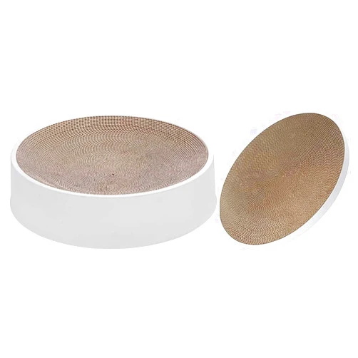 MIAOXSEN Refillable Cat Scratcher Cardboard & Bed for Indoor Cats, Scratching Lounge, Scratching Pad