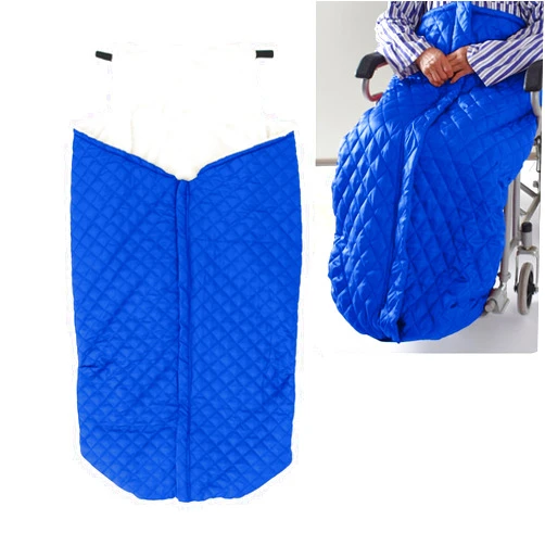 Generic Warm Wheelchair Blanket, Fleece Lined Warmer Cover for Lower Body Keep Warm for Leg and Feet in Winter