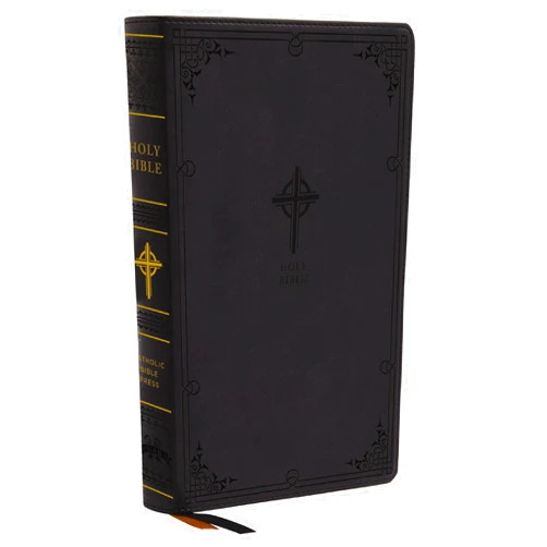 By Catholic Bible Press (Author) NABRE, New American Bible, Revised Edition, Catholic Bible, Large Print Edition, Leathersoft, Black, Comfort Print: Holy Bible