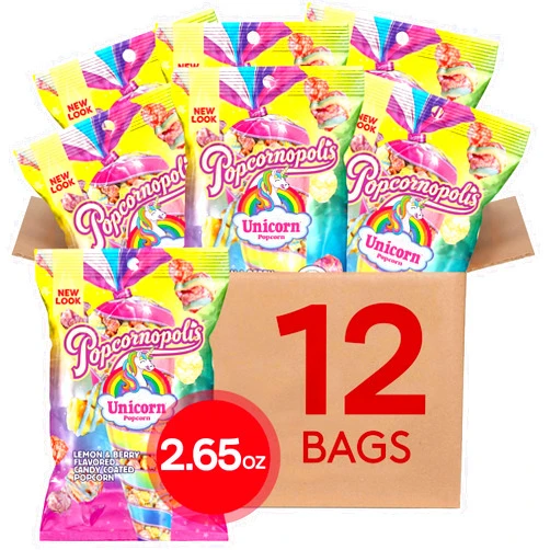 Popcornopolis Unicorn 12 ct, 2.65 oz (Pack of 1)