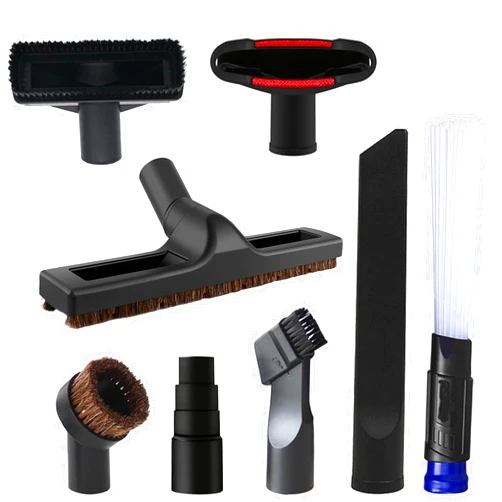 CTABHOM 8 Pcs Vacuum Attachments & Brushes Set for Shop Vac – 1 1/4