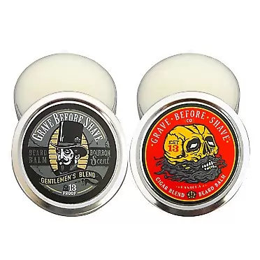 GRAVE BEFORE SHAVE GBS™ GBS True Man Beard Balm Dual Pack