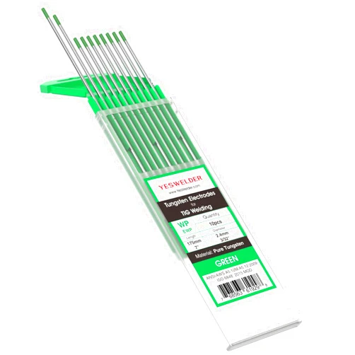 YESWELDER TIG Welding Tungsten Electrode Pure Tungsten 3/32