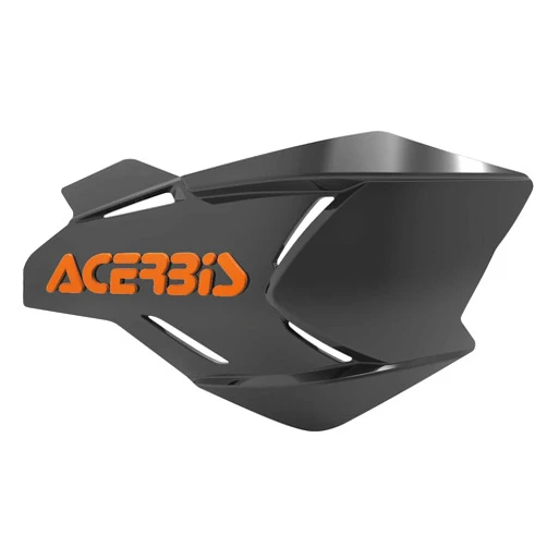 Acerbis 2634651009 Replacement Shield for X-Factory Handguards - Black/Orange