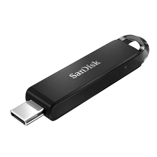 SanDisk 128GB Ultra USB Type-C Flash Drive - SDCZ460-128G-G46,Black