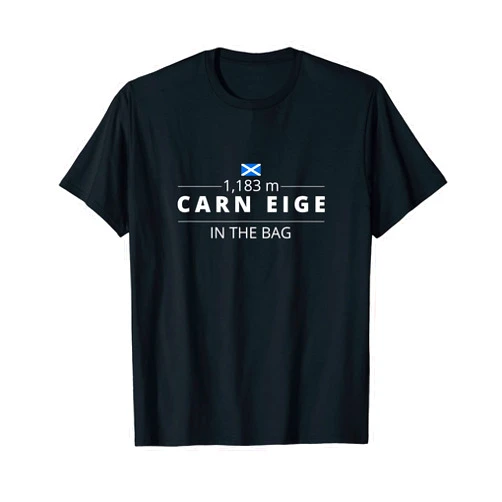 Hillwalking & Munro Bagging Mountaineer Gifts Munro Bagging - Carn Eige In the Bag Hillwalking T-Shirt