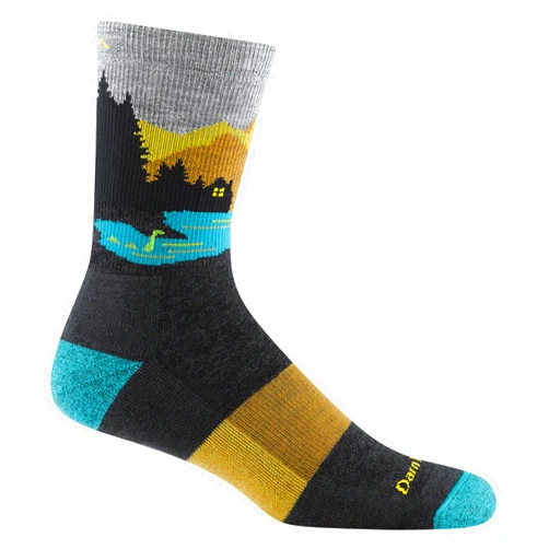 Darn Tough Vermont Darn Tough Men's Close Encounters Micro Crew Midweight with Cushion Sock (Style 5014) -