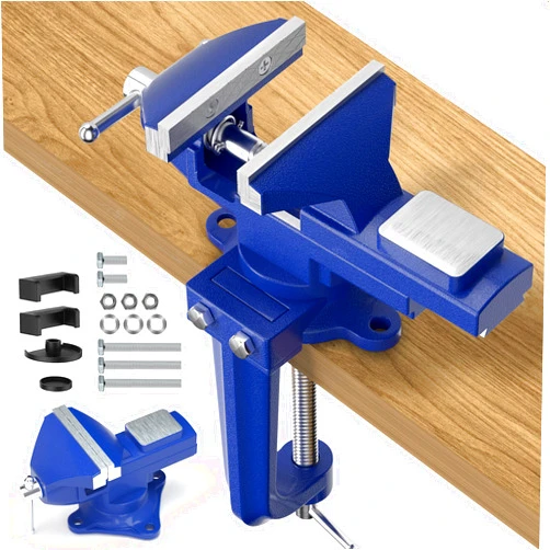 Shangyoyi 2-in-1 Bench Vise For Workbench 3.2