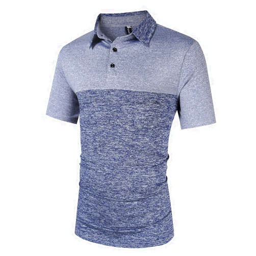 Yong Horse Collared Shirts for Men,Quick Dry Short-Sleeve Polo, Golf Polo Shirt Moisture Wicking Plain Tshirts