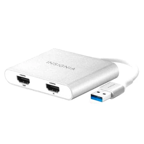 Insignia USB 3.0 to Dual HDMI with 4K Adapter NS-PU32H4A-C