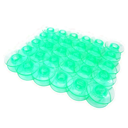 Ckpsms #4123078-45 Clear Green Bobbins （without thread hole) compatible with Viking Husqvarna Group 5 6 7 & White 5811, 5823, 5839, 7700, 9800 Home SEWING (30 PCS)