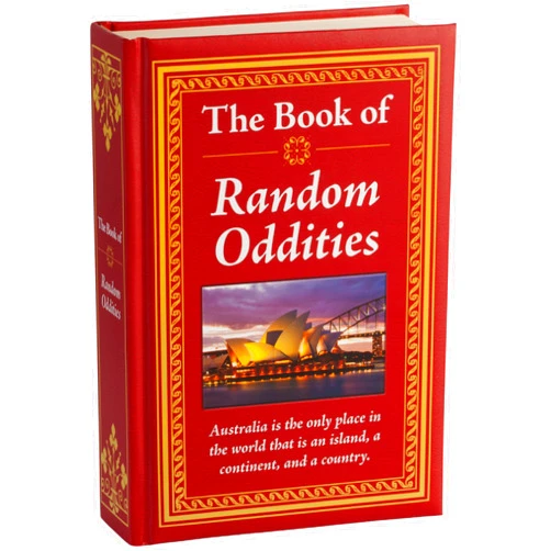 Publications International Ltd. The Book of Random Oddities: Big Book of Words, Language & Etymology | Fascinating Facts & Wordplay | Hardcover Gift for Trivia Buffs, Word Lovers, Adults & Dad