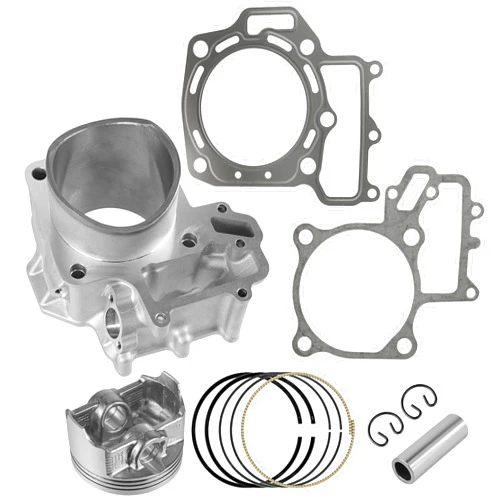 Caltric Rear Cylinder with Piston and Ring Compatible with Kawasaki Brute Force 750 KVF750 2005 2006 2007 2008 2009 2010 2011 85 mm Bore
