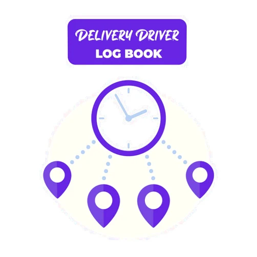By Med Trackers (Author) Delivery Driver Logbook: Keep a Detailed Record of all Deliveries | Delivery activety book