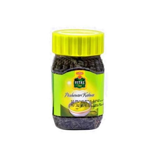 Eastern Vital Tea - Peshawari Kahwa Jar 500g - Organic Green Leaves Loose Tea