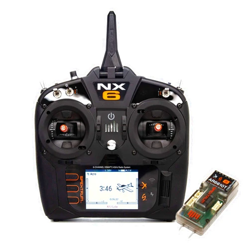 Spektrum NX6 6-Channel System with AR6610T Receiver, SPM6775