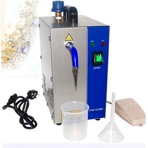 Sayoc Jewellery Steam Cleaner Machine, Professional Gem Steam Cleaner Washer 2L/4L Electrical Jewelry Steamer Cleaner Gold Silver Gemstone Cleaning Steaming Machine,2L-110V