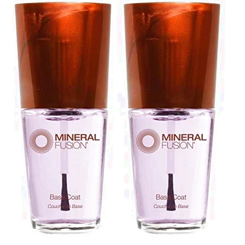 Mineral Fusion Nail Polish Base Coat, 0.33 Ounce (Packaging May Vary) (Pack of 2)