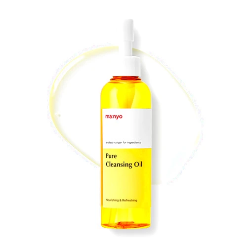 Ma:nyo MANYO FACTORY Pure Cleansing Oil 6.7 fl oz (200ml) Korean Facial Cleanser, Blackhead Melting, Daily Makeup Removal with Argan Oil, for Women