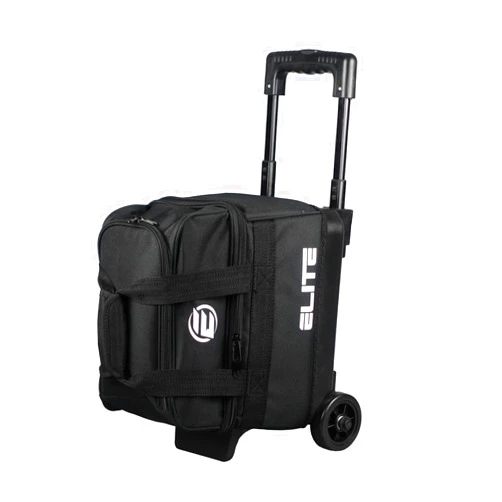 ELITE Basic Single Roller Aqua Bowling Bag - Compact, Sturdy Design, Fits Size 10.5 Shoes