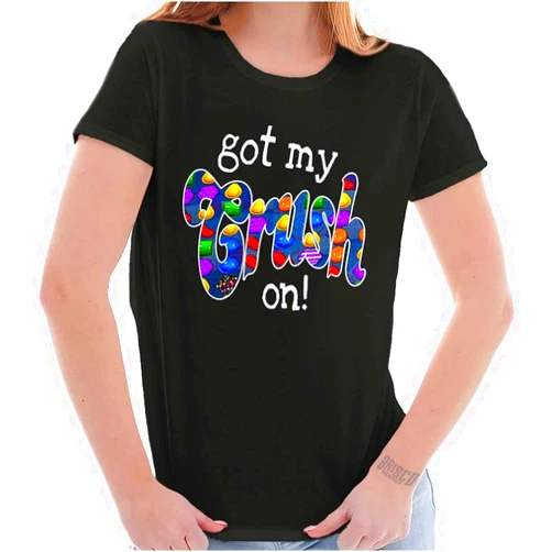 Classic Teaze Got My Crush On Dating Candy Game Womens Slim Fit Graphic Tee