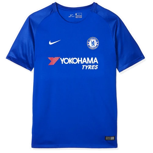Nike Breathe Kids' Chelsea FC Stadium Soccer Jersey (Youth X-Large) Blue