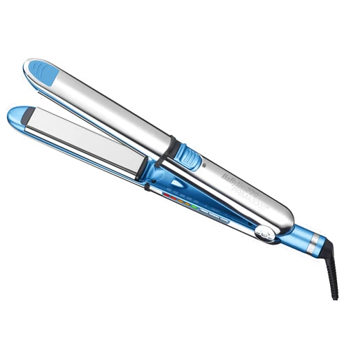 BaBylissPRO Nano Titanium Prima Ionic Hair Straightener, Curl and Straighten Hair With One Professional Tool