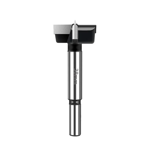 BeQell 1-1/2 Inch Forstner Drill Bit, Carbide Tipped Forstner Bit for Hard Wood, Wood Drilling Hole Saw Set Woodworking Hinge Cutter Tool Kits for Wood Plastic Plywood
