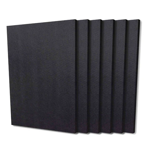 BXI Sound Absorber - 16 X 12 X 3/8 Inches 6 Pack High Density Acoustic Absorption Panel, Sound Absorbing Panels Reduce Echo Reverb, Tackable Acoustic Panels for Wall and Ceiling Acoustic Treatment