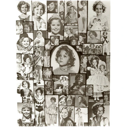 Perfect Posters and Pics Shirley Temple Rare Collage Poster Art Photo Hollywood Movie Star Posters Photos 11x14