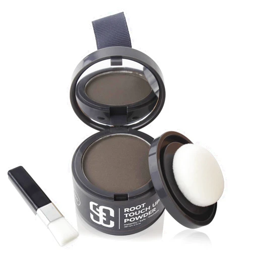 SOVONCARE Hairline Powder - Root Touch Up & Gray Hair Concealer for Men and Women, Instantly Covers Thinning Hair and Bald Spots, Natural-Looking Coverage Gray