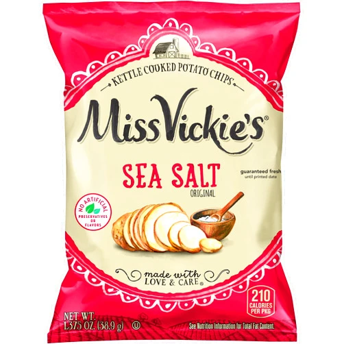 Miss Vickie's Flavored Potato Chips, Original, 28 Count,Packaging may Vary
