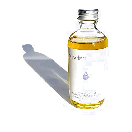 By Valenti Organics Lavender & Almond Body and Massage Oil - By Valenti Organics