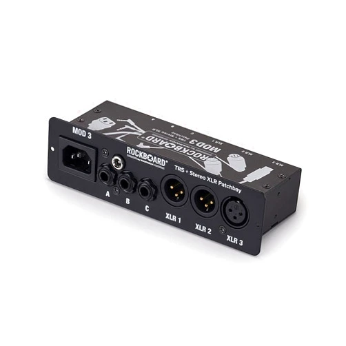 Rockboard RBO B MOD 3 V2 RockBoard Module 3 V2 with XLR, TRS for Vocal