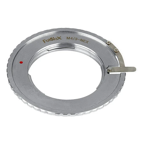 Fotodiox Lens Adapter Compatible with Micro Four Thirds Mount Manual Focus Lenses on Sony E-Mount Cameras