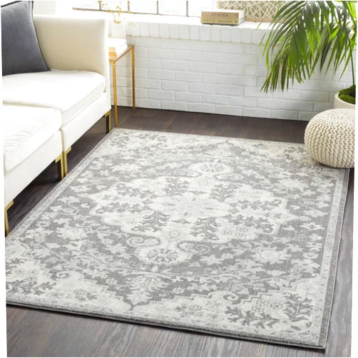 Livabliss Worldweavers Odelia Updated Traditional Rug Grey 7'10