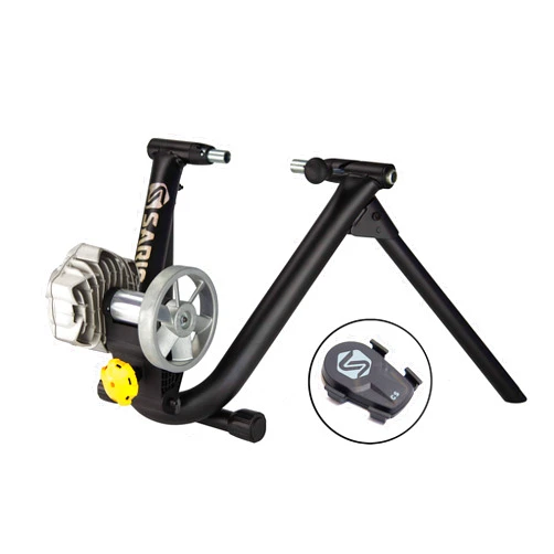 Saris Fluid2 Indoor Bike Trainer, Smart Equipped Option, Fits Road and Mountain Bikes, Compatible with Zwift App